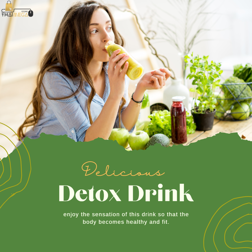 Fiber and detox supplements for optimal health and wellness available at Thaimegastore.com