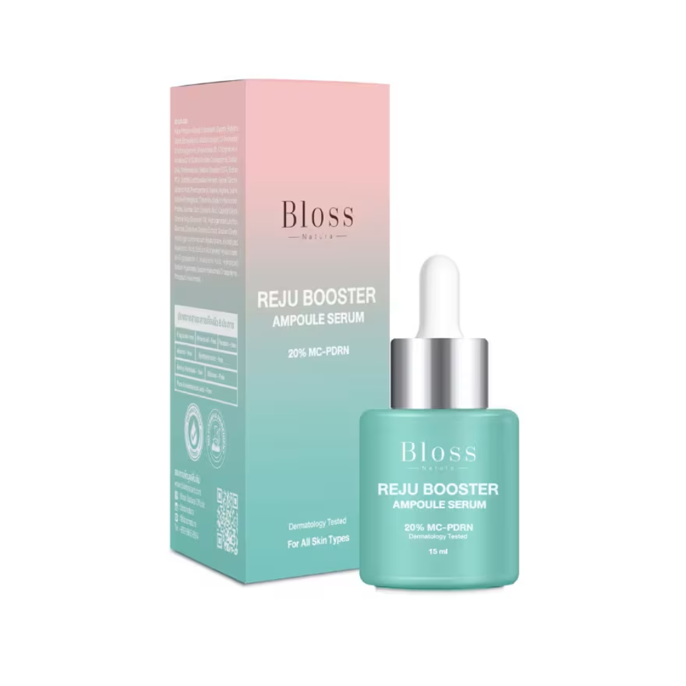 Boost skin vitality with Bloss Reju Booster Ampoule Serum.