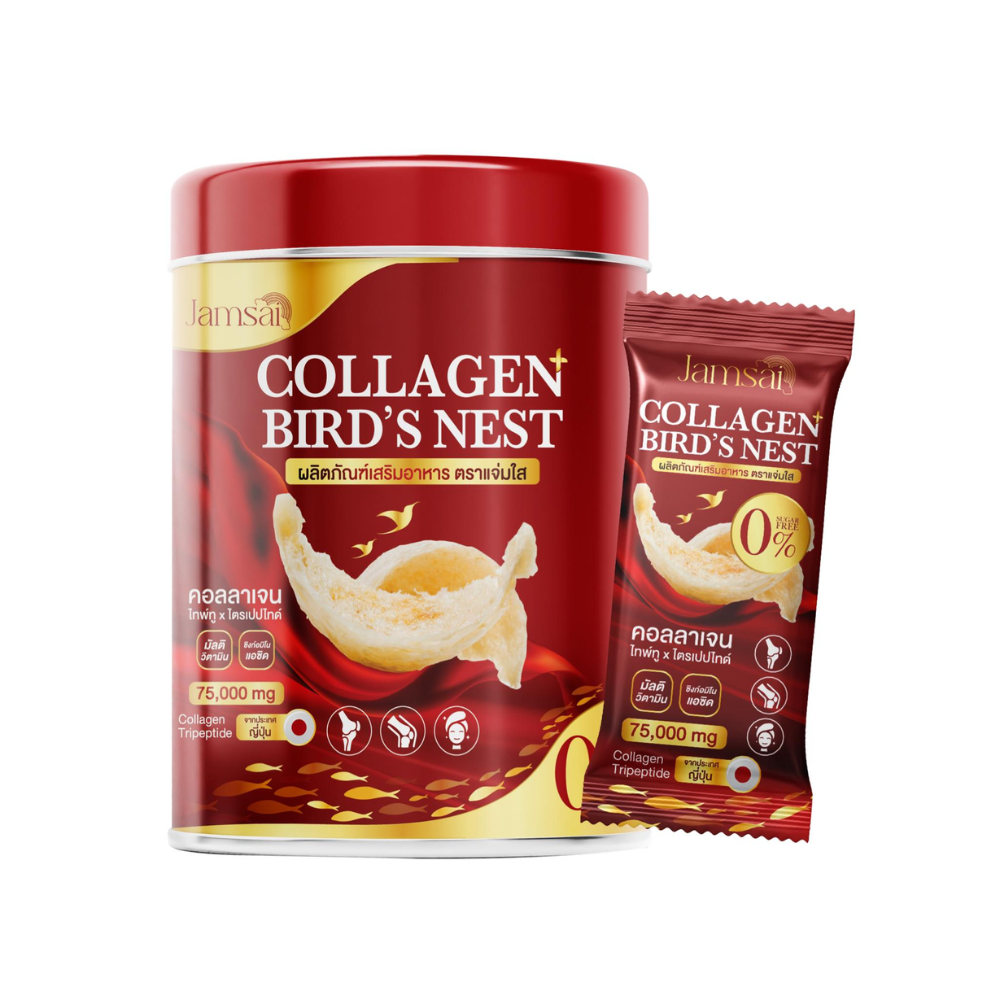 JAMSAI Collagen Birds Nest supplement for anti-aging