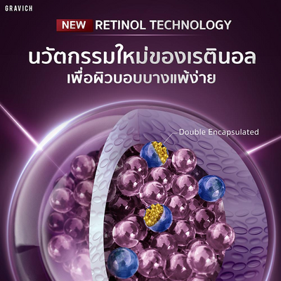 Retinol serum for collagen boost and elasticity