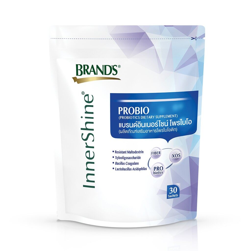 Brand's Innershine Tryptophan Probio - Probiotic and Dietary Fiber Supplement
