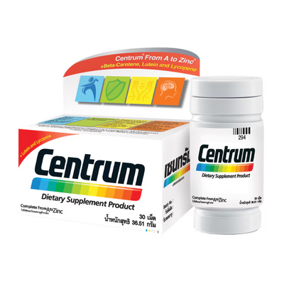 Centrum Dietary Supplement Product Vitamin and Mineral 22 types
