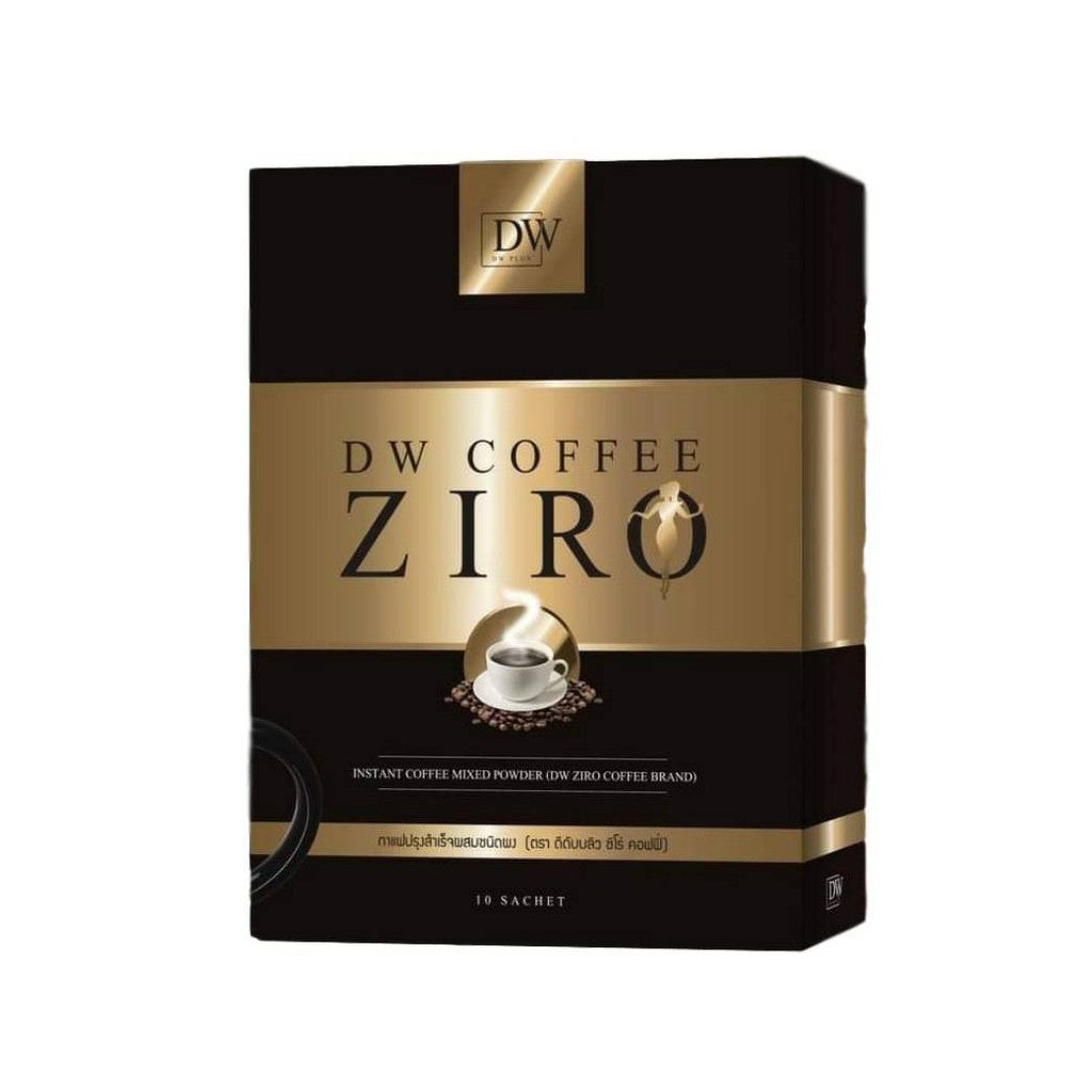 Healthy coffee with zero sugar and low calories for weight loss