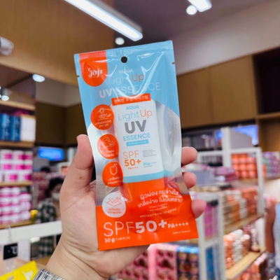 Anti-aging skincare with UV essence