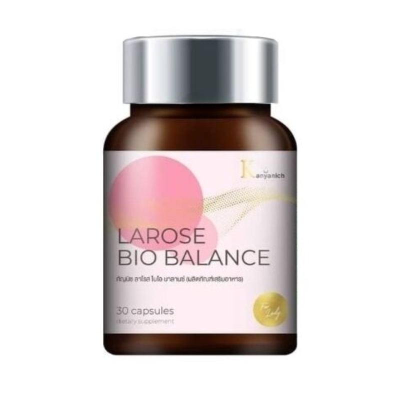 Larose Bio Balance supplement bottle for women's well-being.