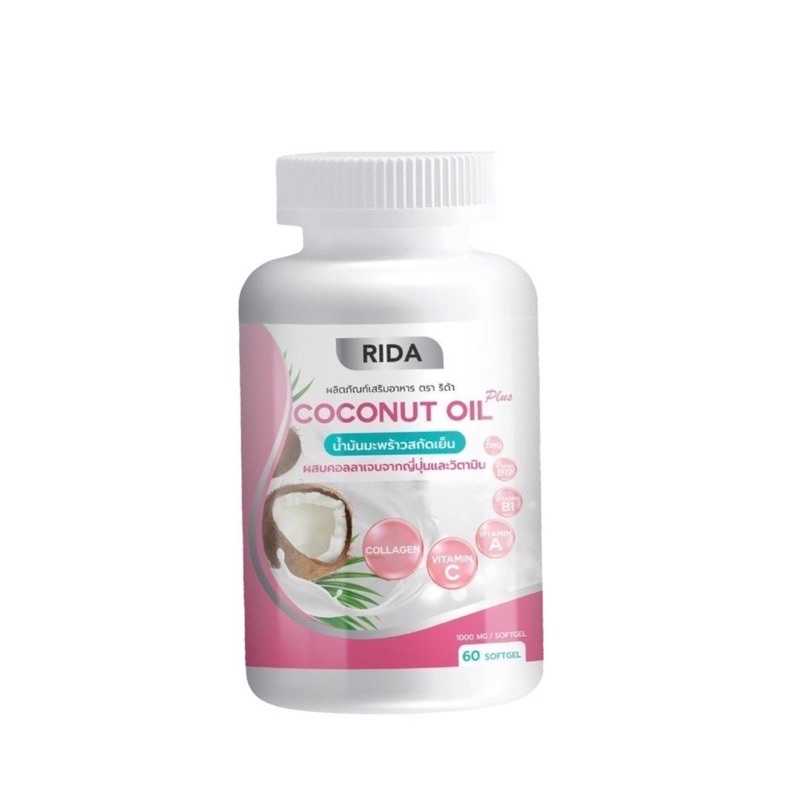 Natural coconut oil and collagen supplement