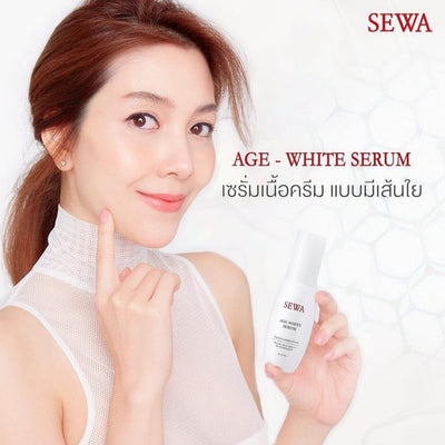 SEWA Age White Serum - Display of the product, a skincare essential.