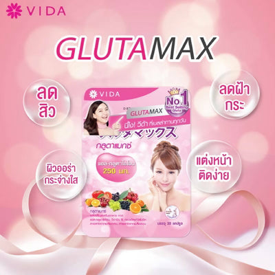 Vida Gluta Berry+ 250mg: the ultimate skincare supplement for radiant skin