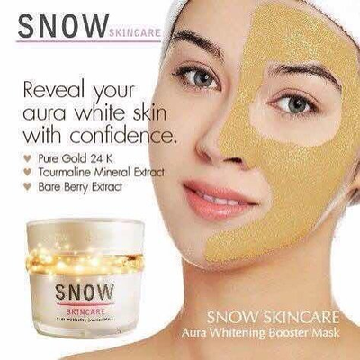 Transform your skin overnight with Snow Skincare Gold Mask