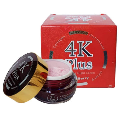 Achieve brighter, smoother skin with 4K Plus 5 X Goji Berry Whitening Night Cream
