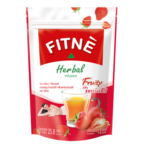 FITNE RT Herbal Infusion Strawberry Flavored
