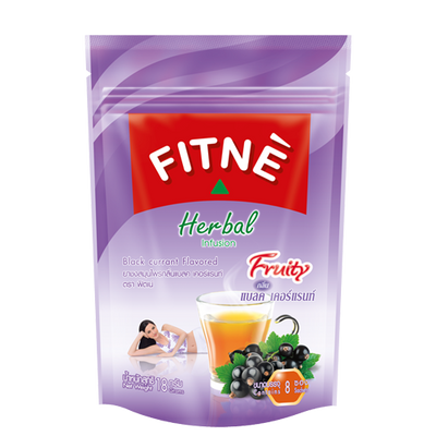 FITNE Herbal Infusion Tea Black currant Flavored
