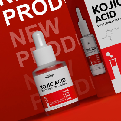 About Mee skincare serum close up