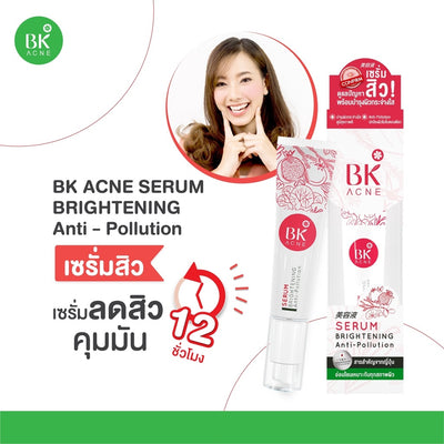 Healthy skin with BK Acne Serum