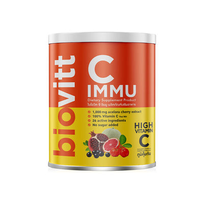 Vitamin C drink powder for immune support.