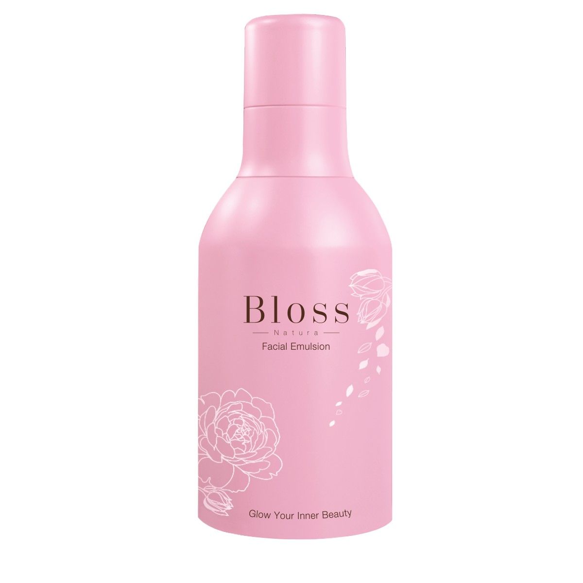 Bloss Facial Emulsion Bottle - Product Packaging