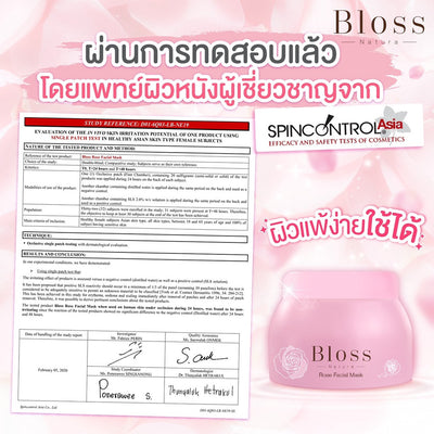 Aloe Vera Rose Mask Application - Gentle application of the mask enriched with Aloe Vera and Rose Flower extracts.