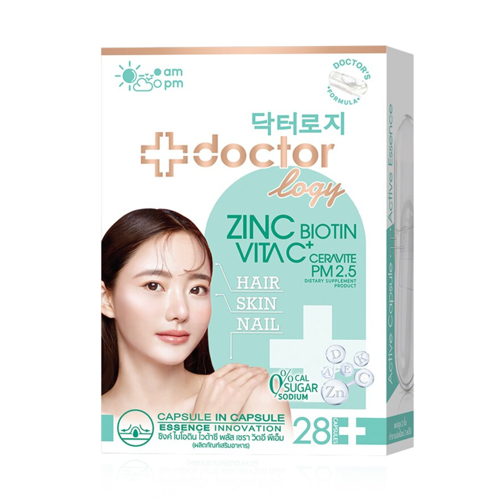 Doctorlogy Zinc Biotin Vita C Plus Cera White PM 2.5 product