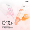 Dr.PONG 28D Whitening Drone Peachy Lip Mask formulated with Vitamin C for brighter lips.