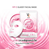Ratcha VIT C GLASSY FACIAL MASK - Thaimegastore