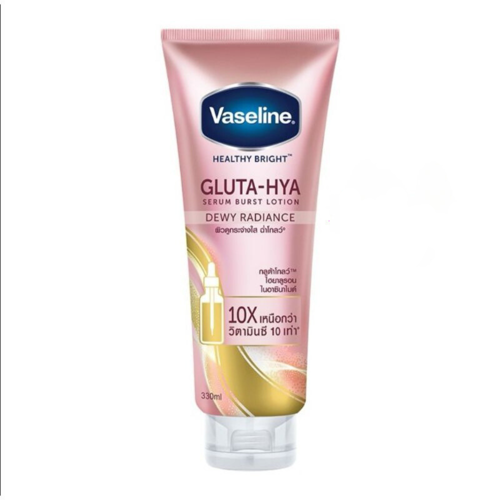 Vaseline Healthy Bright Gluta-Hya Serum Burst Lotion Dewy Radiance
