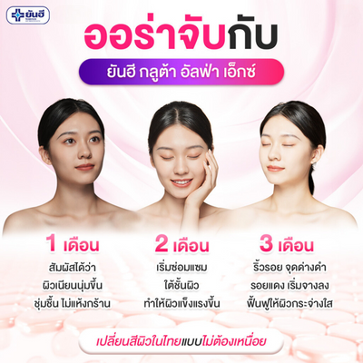 Yanhee Gluta AlphaX - Achieve Healthy, Radiant Skin