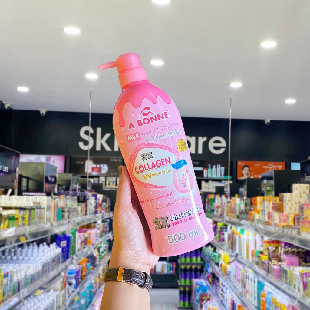 A Bonne Milk Power Lightening Lotion Plus Collagen 500ml A Bonne Milk Power Lightening Lotion Plus Collagen 500ml