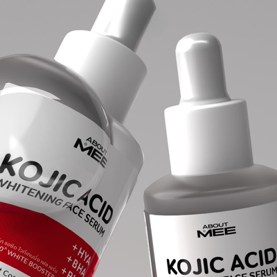 Niacinamide facial serum packaging