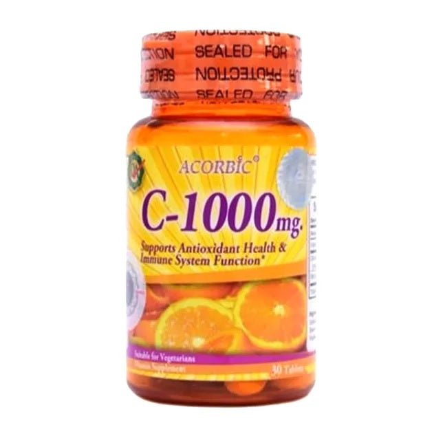 ACORBIC Vitamin C 1000 mg tablets