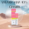 Skin renewal with Vitara AHA cream