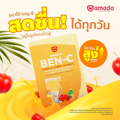 Effervescent tablets for immune boosting by Amado Ben-C