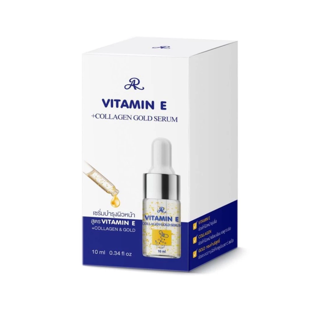 Golden serum for smoother skin texture