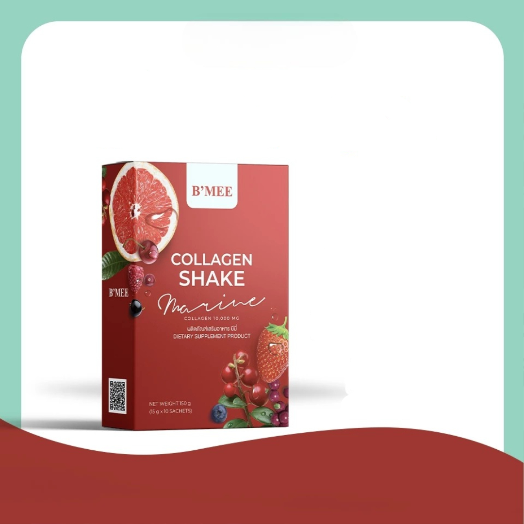 Collagen shake helping brighten and smooth skin