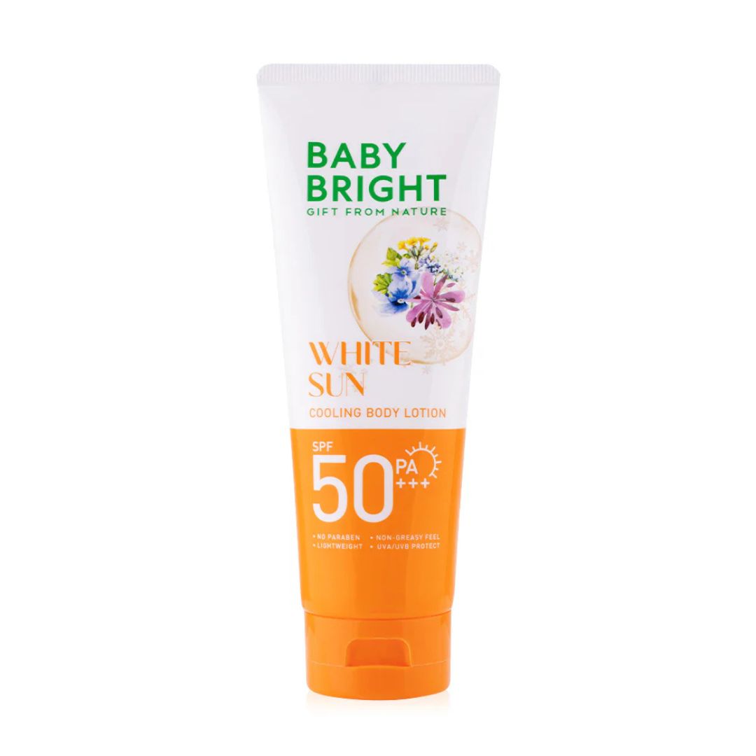 Baby Bright White Sun Cooling Body Lotion SPF50+