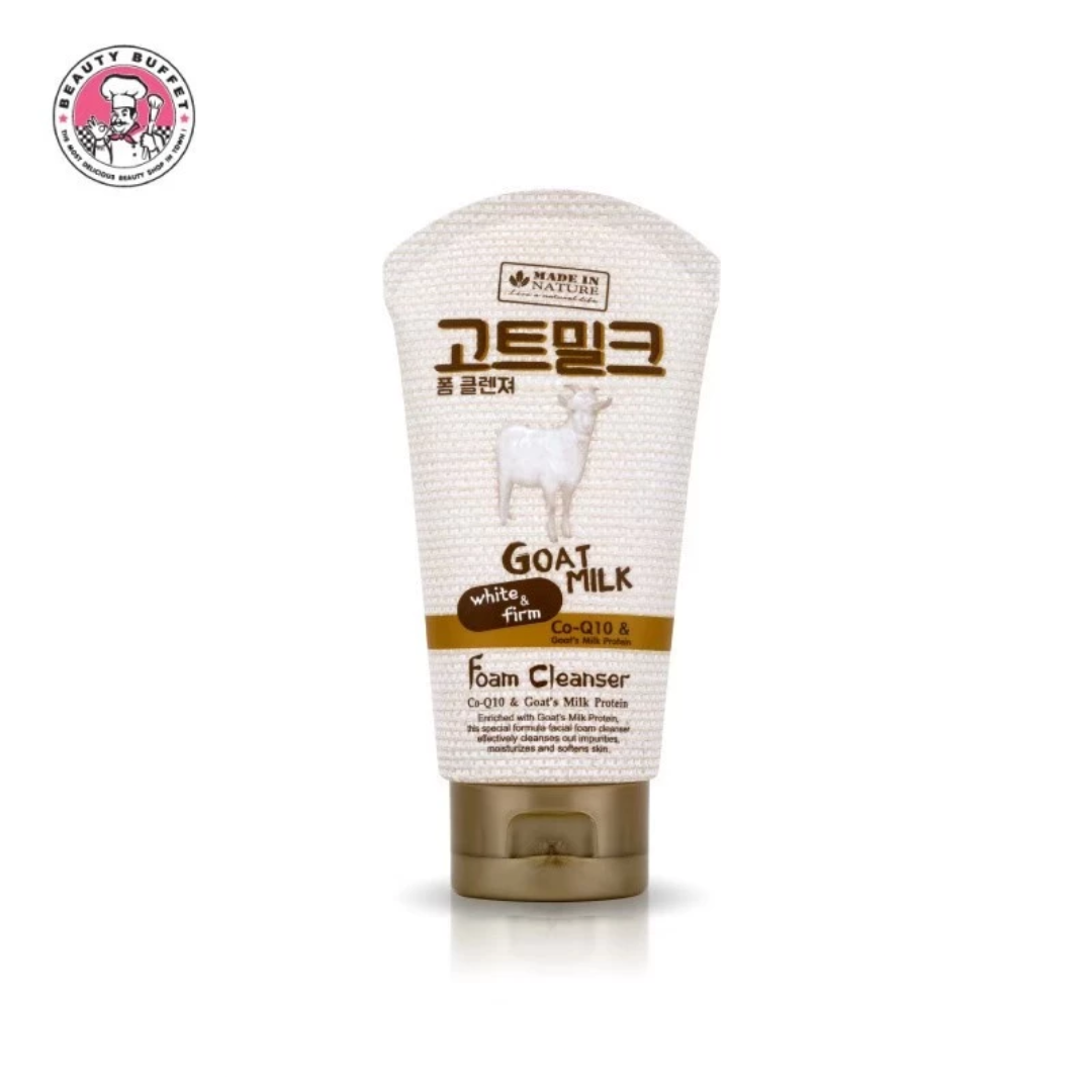 Antioxidant CoQ10 goat milk cleanser