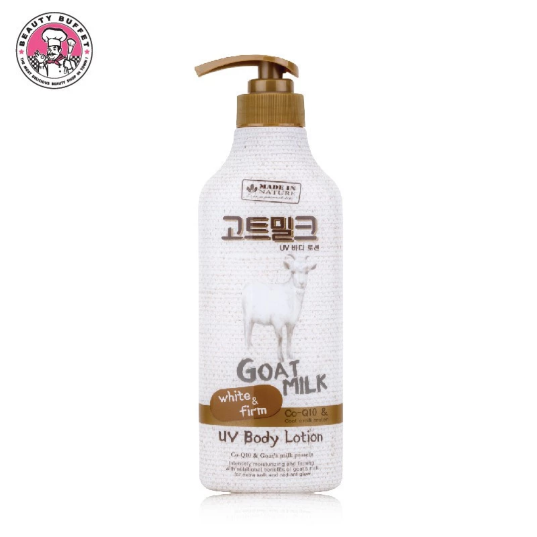 Soothing goat milk daily body moisturizer