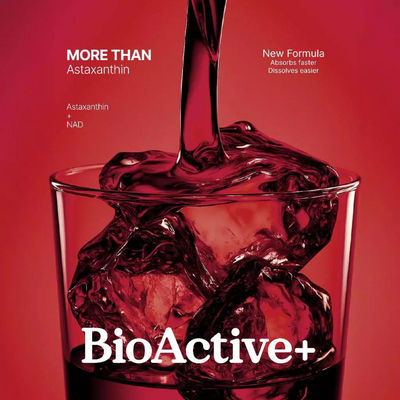 Bioactive asta drink with tocotrienol vitamin e blend