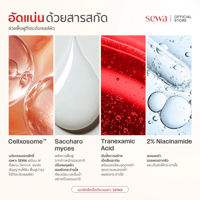 Sewa Brightening Essence Ingredients