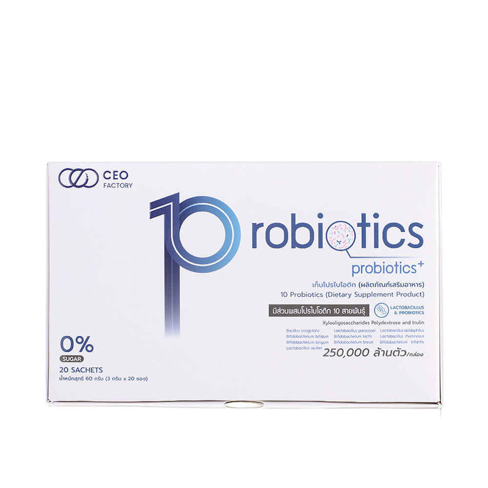 CEO Factory Probiotics package