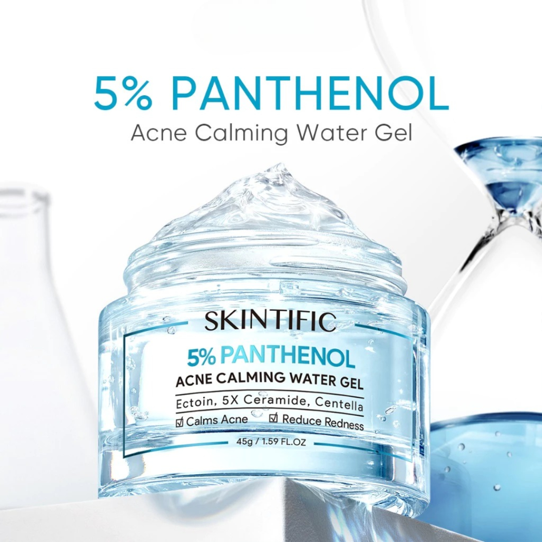 SKINTIFIC 5% Panthenol Acne Calming Water Gel - Thaimegastore SKINTIFIC 5% Panthenol Acne Calming Water Gel - Thaimegastore