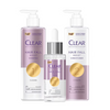 Clear Scalpceuticals Hair Fall Shampoo, conditioner and serum set for Daily Use