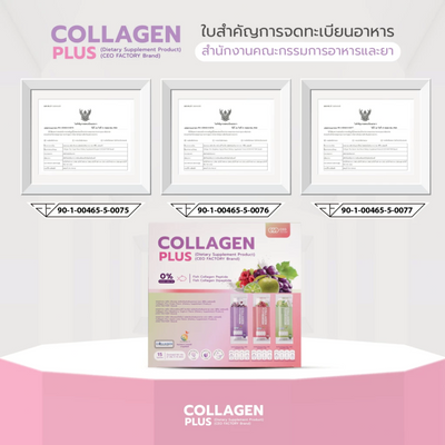 Collagen Plus sachet pack for daily use
