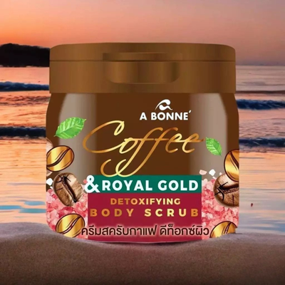 Colloidal Gold Coffee Scrub