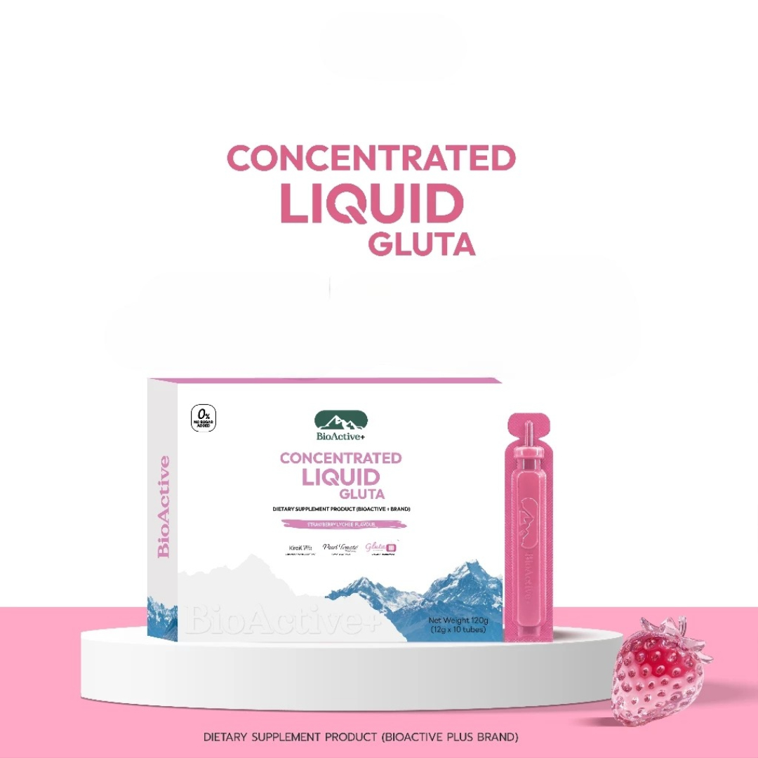 Daily detox benefit with Gluta liquid supplement