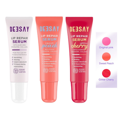 Deesay Lip Repair Serum in 3 different tones