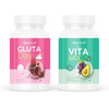 Deproud Gluta Day + All Vita Mix supplement for radiant skin