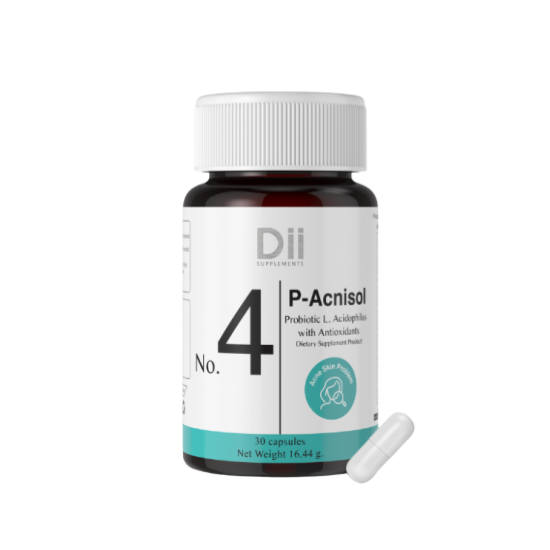 Dii No.4 P-Acnisol 30 Capsules bottle