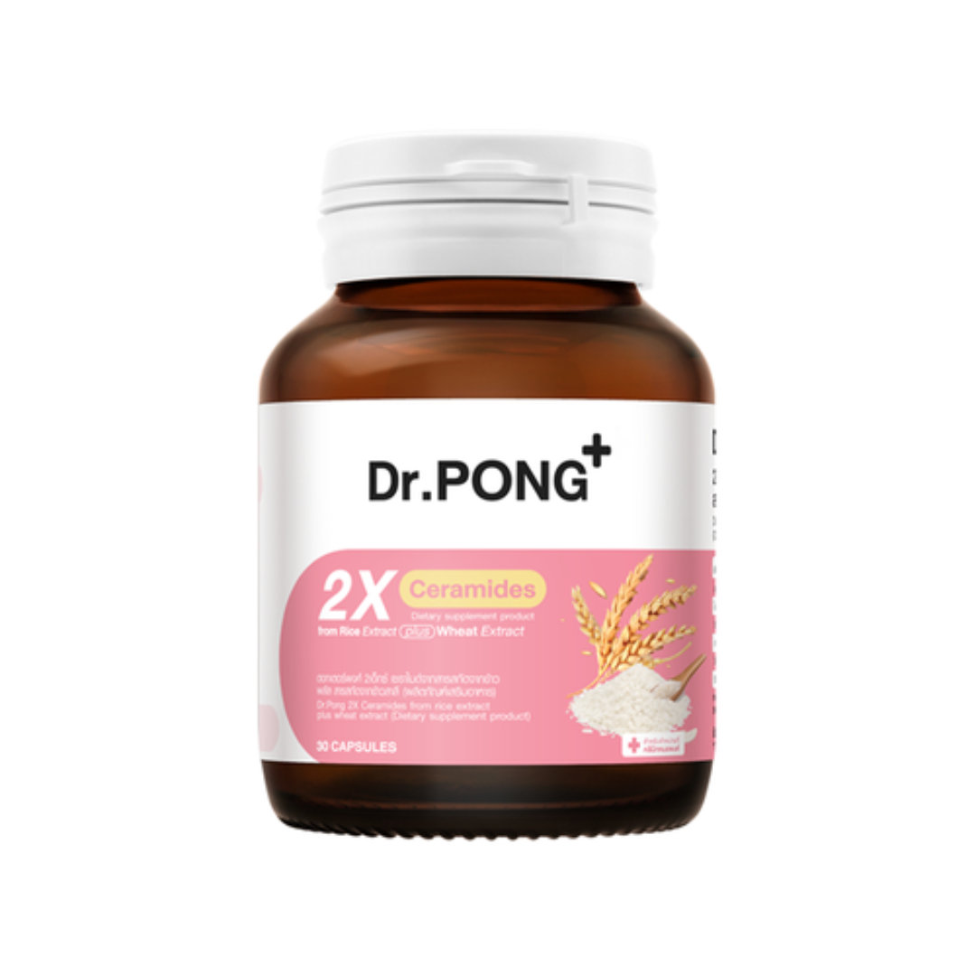Dr.Pong 2X Ceramides From Rice and Wheat Extracts Bottle
