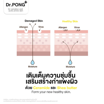 Achieve smoother skin texture with Dr.PONG 555 AHA blend Exfoliating body solution.