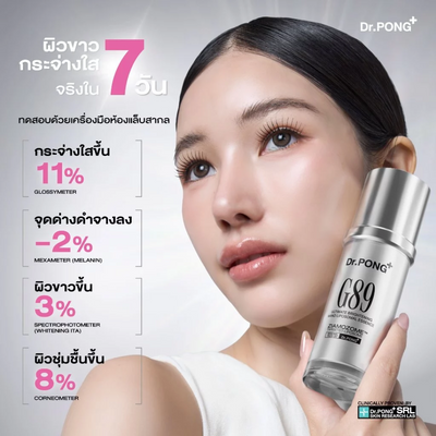 Dr.PONG G89 essence featuring ZIAMOZOME targeted nano liposome